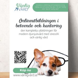 Reklamposter för Vänlig vård steg 1